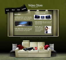 沙發(fā)產(chǎn)品設(shè)計網(wǎng)頁模板 打造現(xiàn)代商業(yè)網(wǎng)站的視覺魅力與實用性